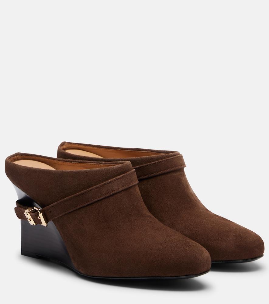 ganni wedge ankle boots