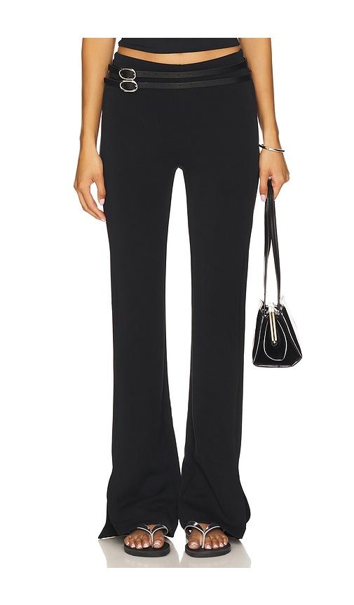 geel aria pant in black. - size l (also in m, s, xl, xs)