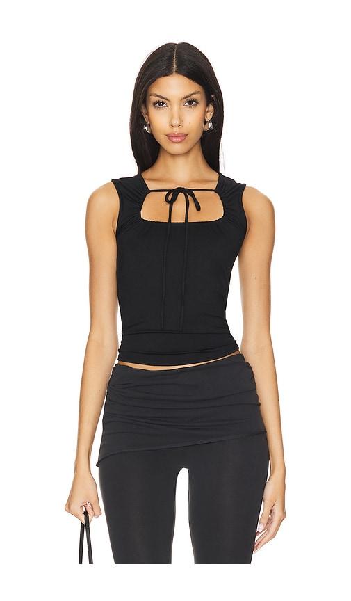 geel betty top in black. - size m (also in s, xs)