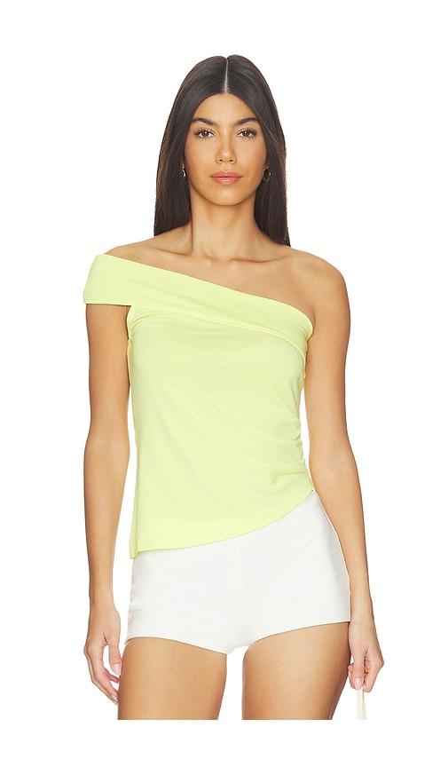 geel divina top in yellow. - size l (also in s, xs, m, xl)