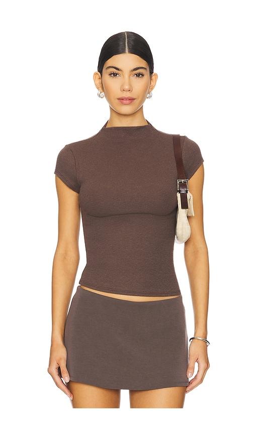 geel gem tee in brown. - size l (also in xl)