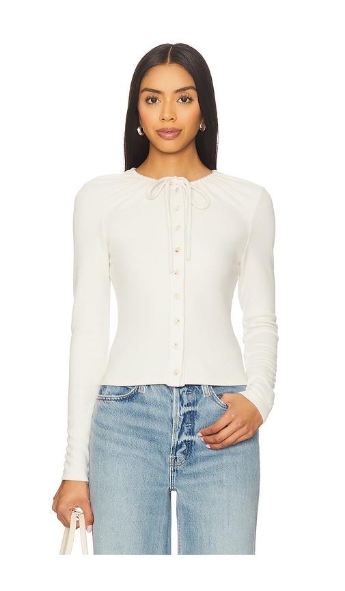 geel jane cardigan in cream. - size m (also in s, xs)