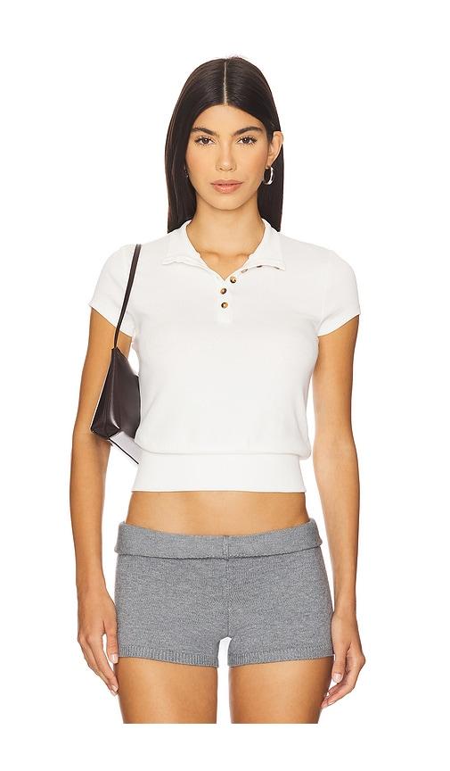 geel jasper tee in white. - size l (also in s, xs, m, xl)