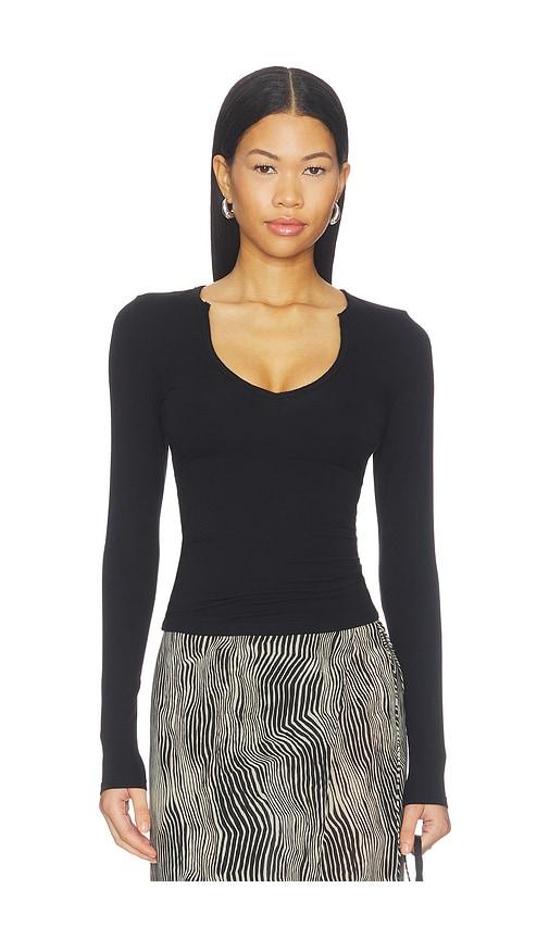 geel jolene top in black. - size l (also in m, s, xs)