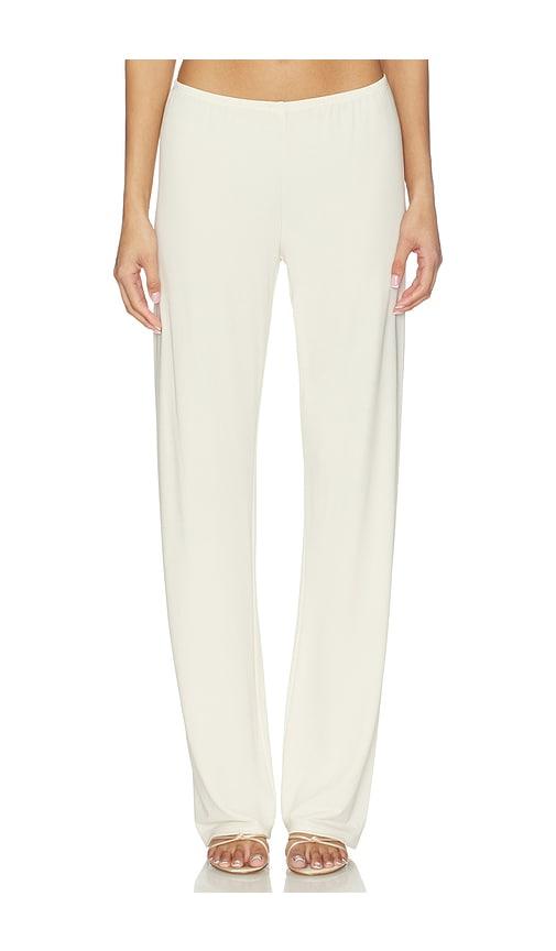 geel margot pant in cream. - size l (also in s, xs, m, xl)