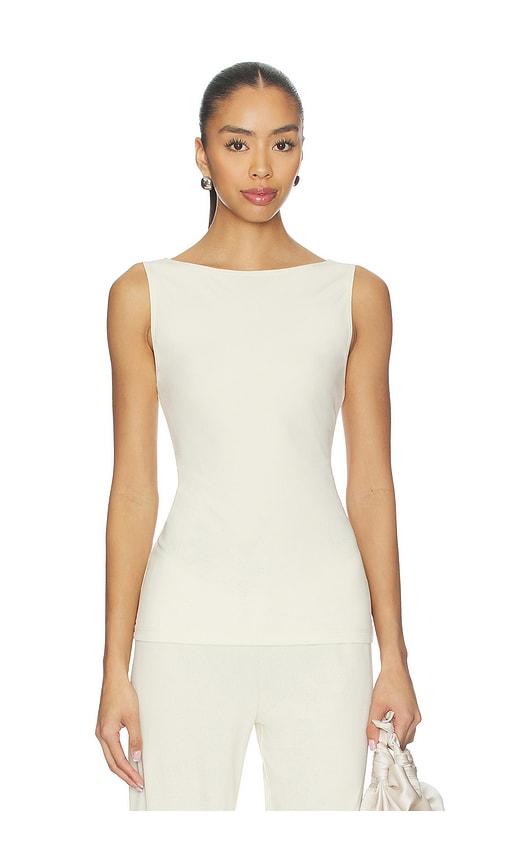 geel piper top in cream. - size m (also in s, xl, xs)