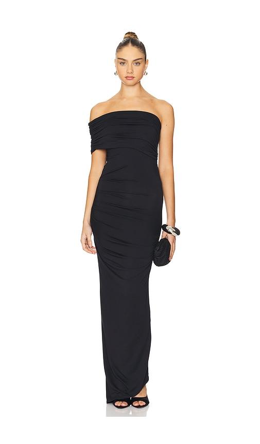 geel quinn dress in black. - size l (also in xs, s, m)