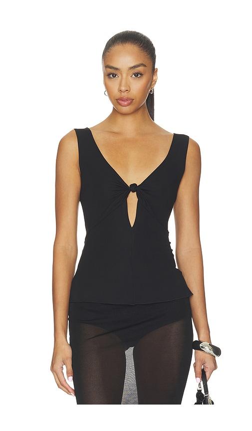 geel roman top in black. - size m (also in s, xs)