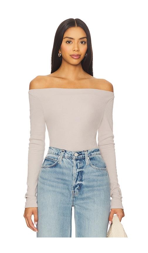geel walter top in grey. - size m (also in s)