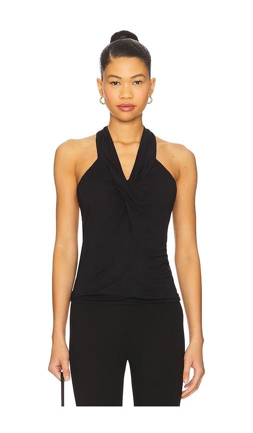 geel webster top in black. - size l (also in s, m, xl)