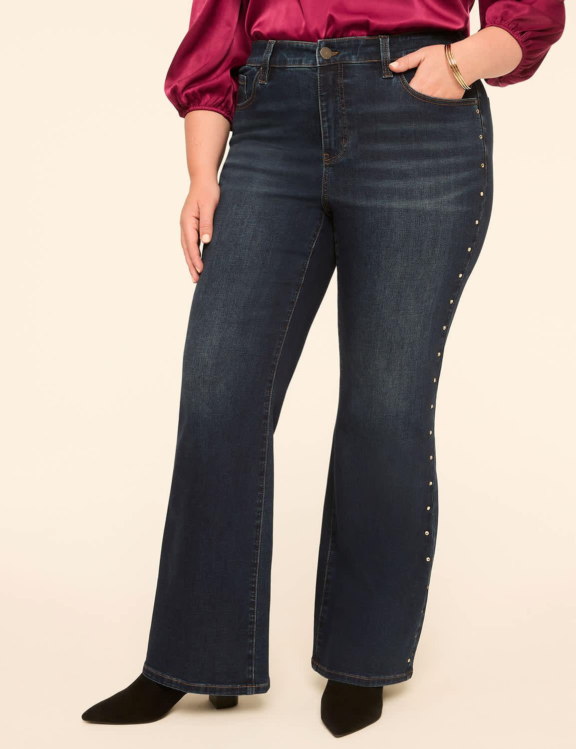 genius embellished boot jean