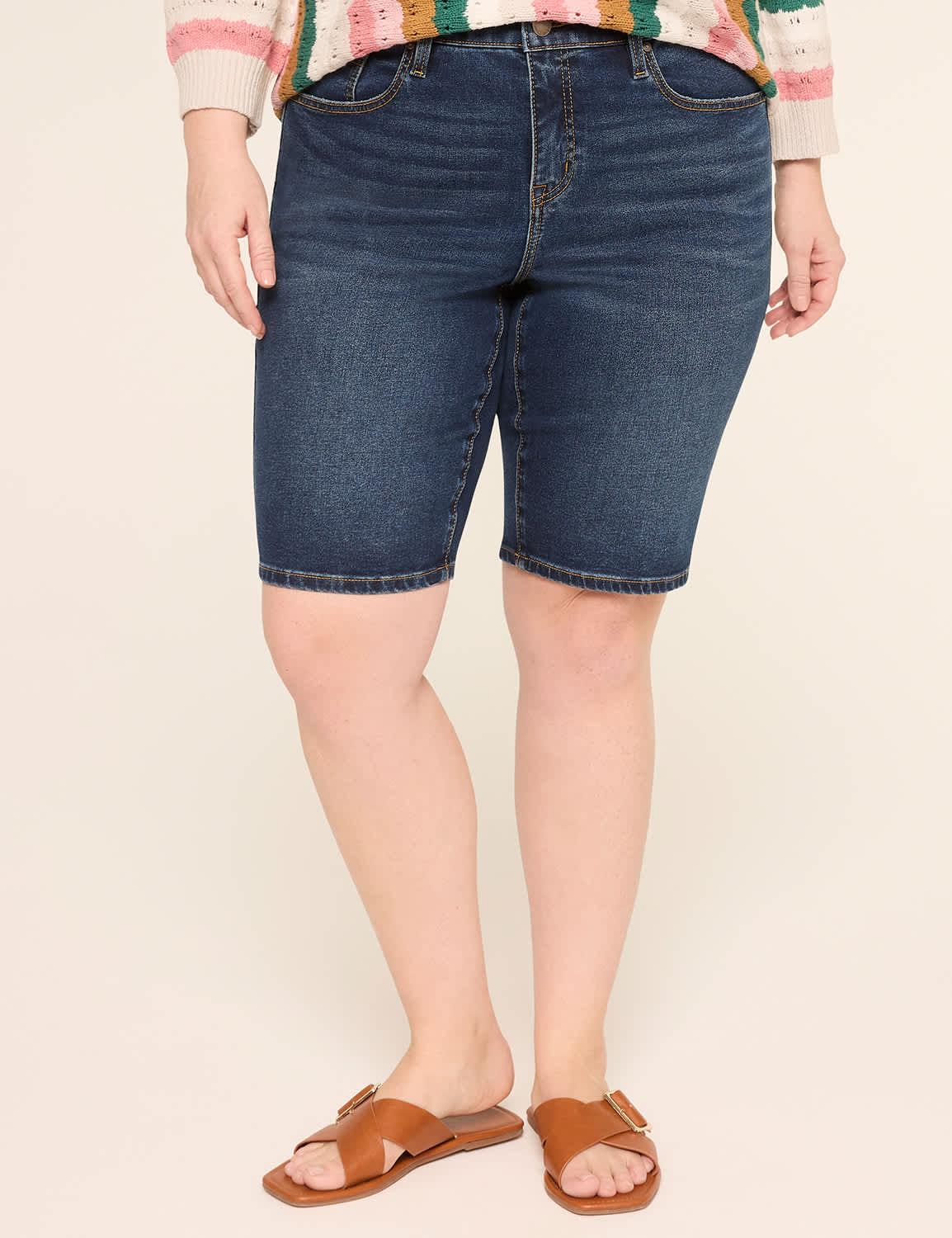 genius fitted 10" bermuda short