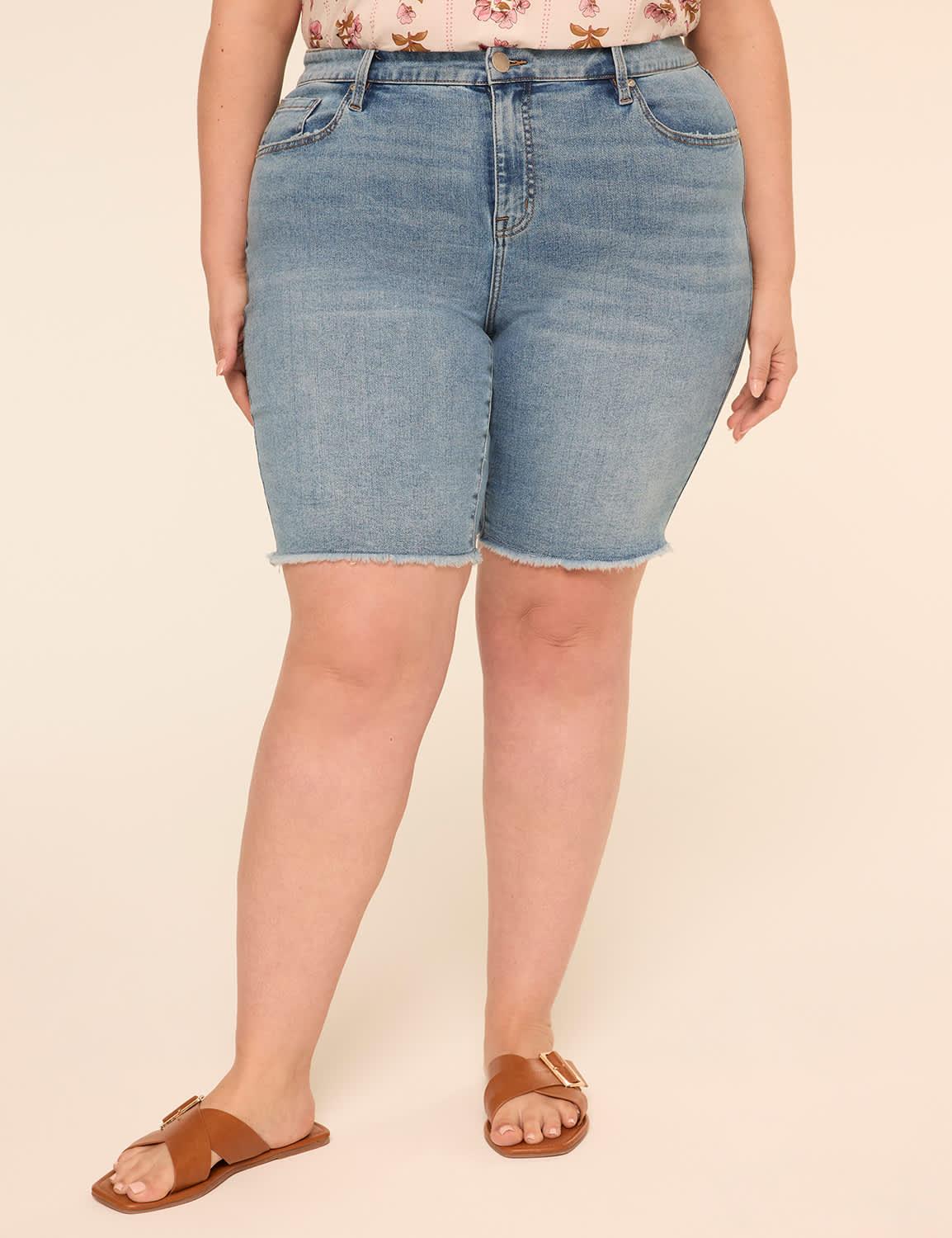 genius fitted 10" bermuda short