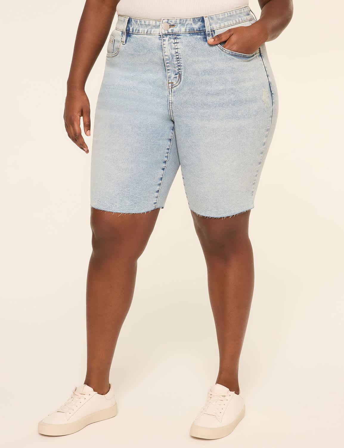 genius fitted 10" bermuda short