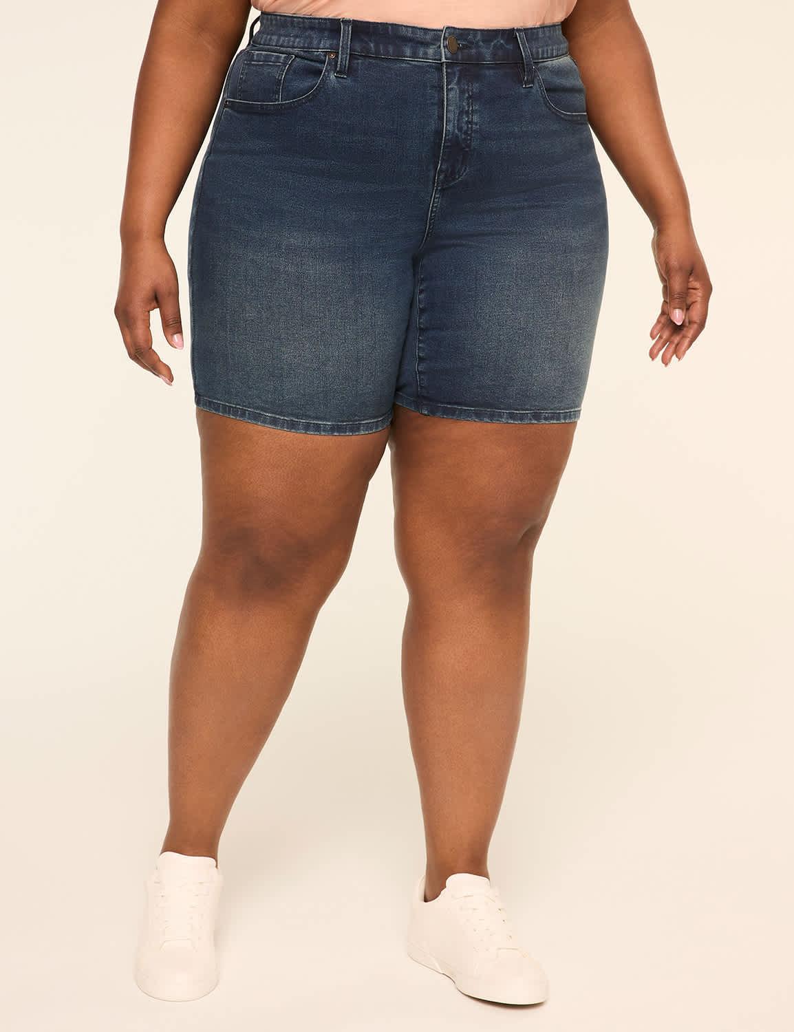 genius fitted 7" bermuda short