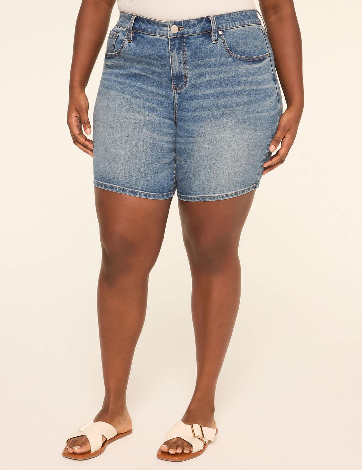 genius fitted 7" bermuda short