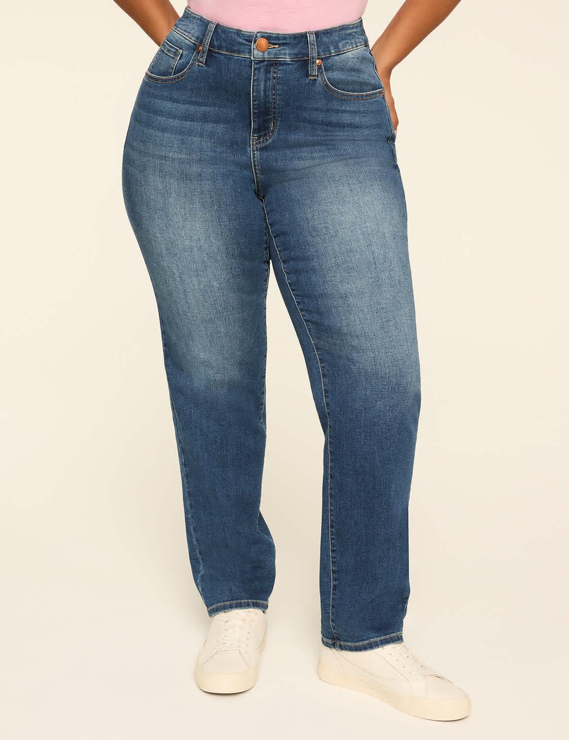 genius straight leg jean