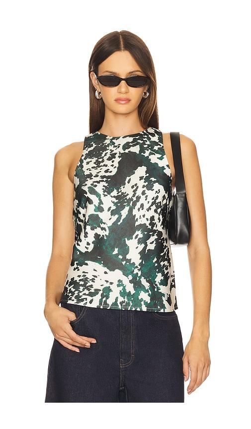 gestuz ceri top in green. - size 34 (also in 36)