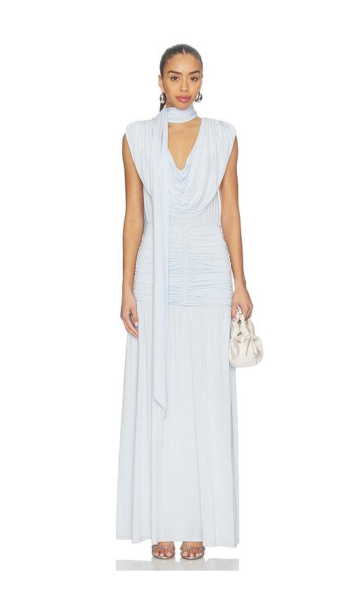 gestuz laily dress in baby blue. - size l (also in s, xxs, xs, m)