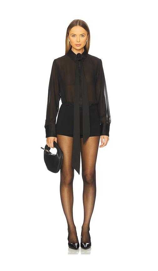 gestuz lynne shirt in black. - size 34 (also in 38)