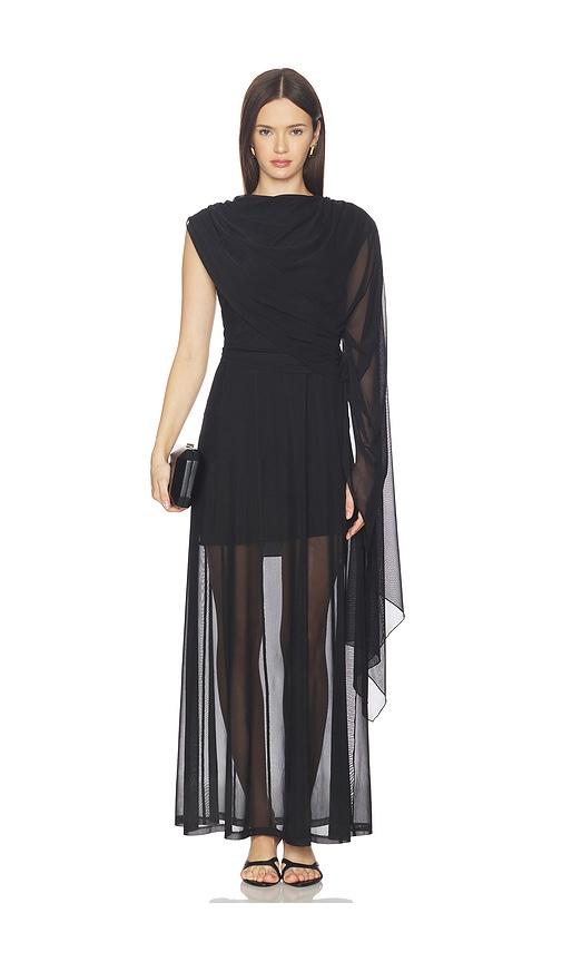 gestuz maddin 2 in 1 dress in black. - size m (also in s, xxs, xs)