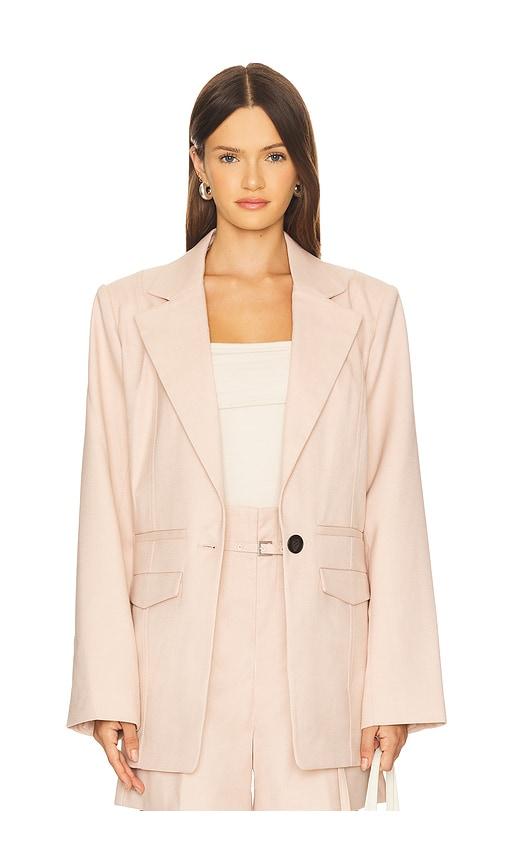 gestuz manu blazer in rose. - size 36 (also in 38)
