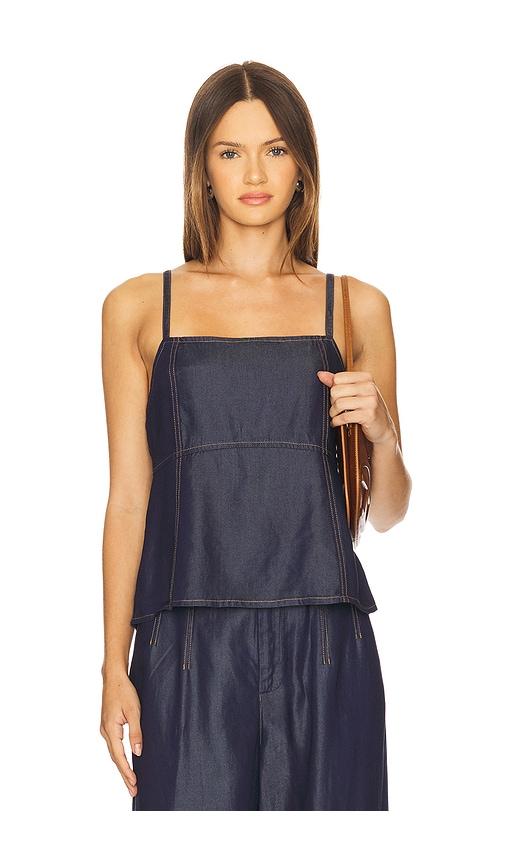 gestuz nia singlet top in blue. - size 34 (also in 36)