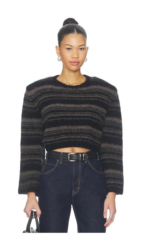 gestuz sida striped pullover sweater in multi. - size l (also in m, s, xs)