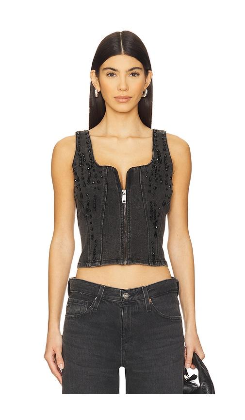 gestuz similina top in black. - size 36 (also in 40)