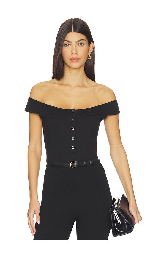 gestuz x barbie midge body in black. - size l (also in s, xxs, xs, m)
