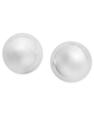 giani bernini sterling silver ball stud earrings