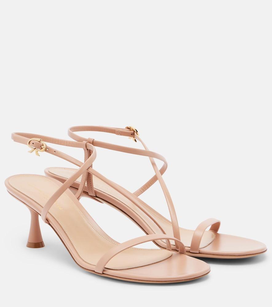 gianvito rossi ascent leather sandals
