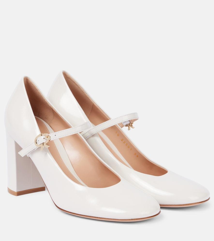 gianvito rossi leather pumps