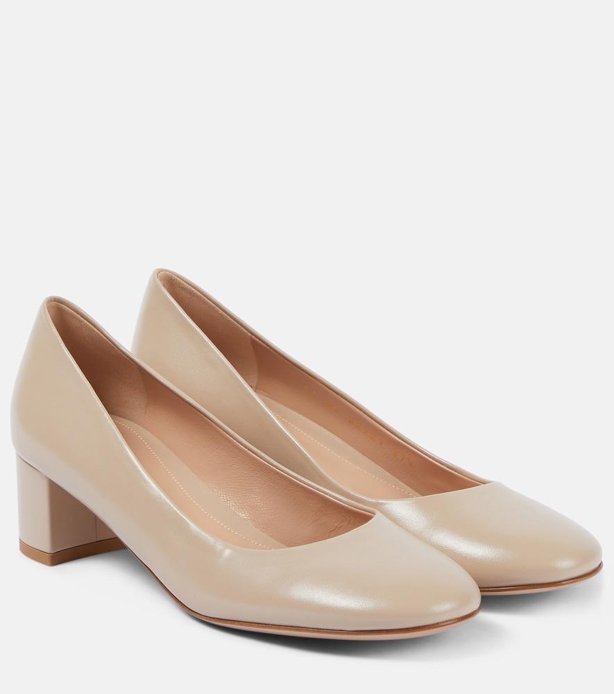gianvito rossi leather pumps