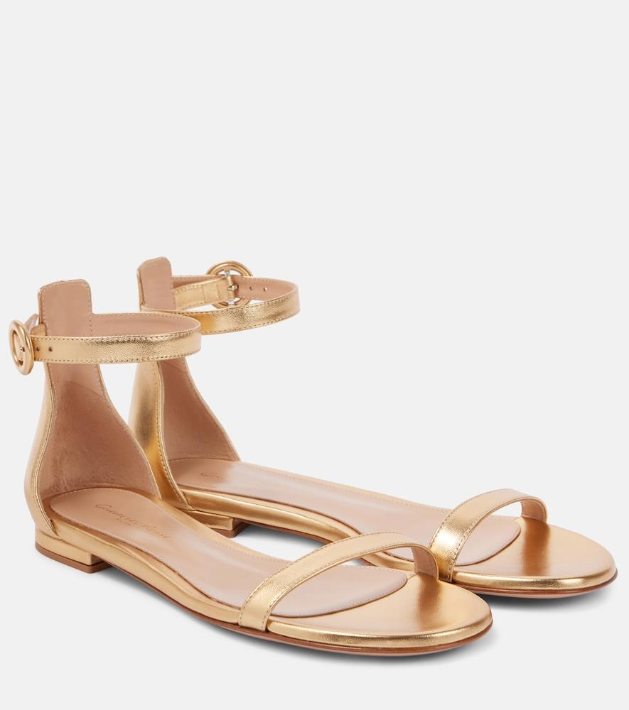 gianvito rossi leather sandals