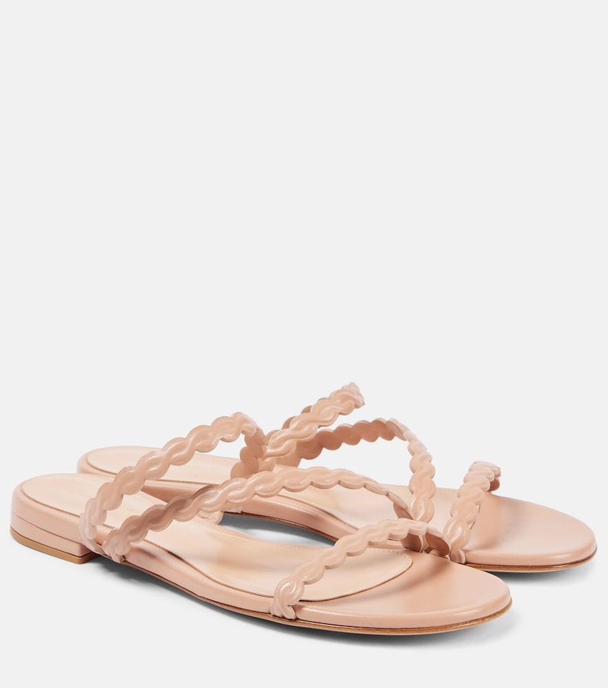 gianvito rossi leather sandals