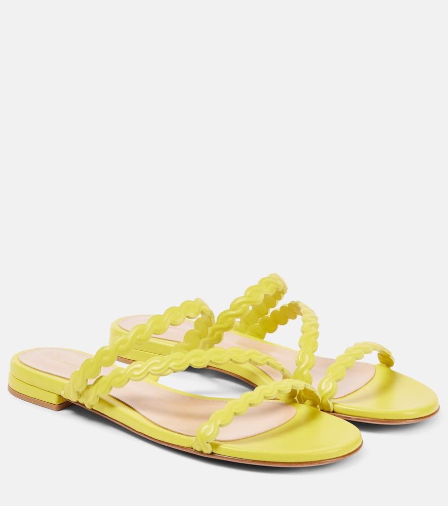 gianvito rossi leather sandals