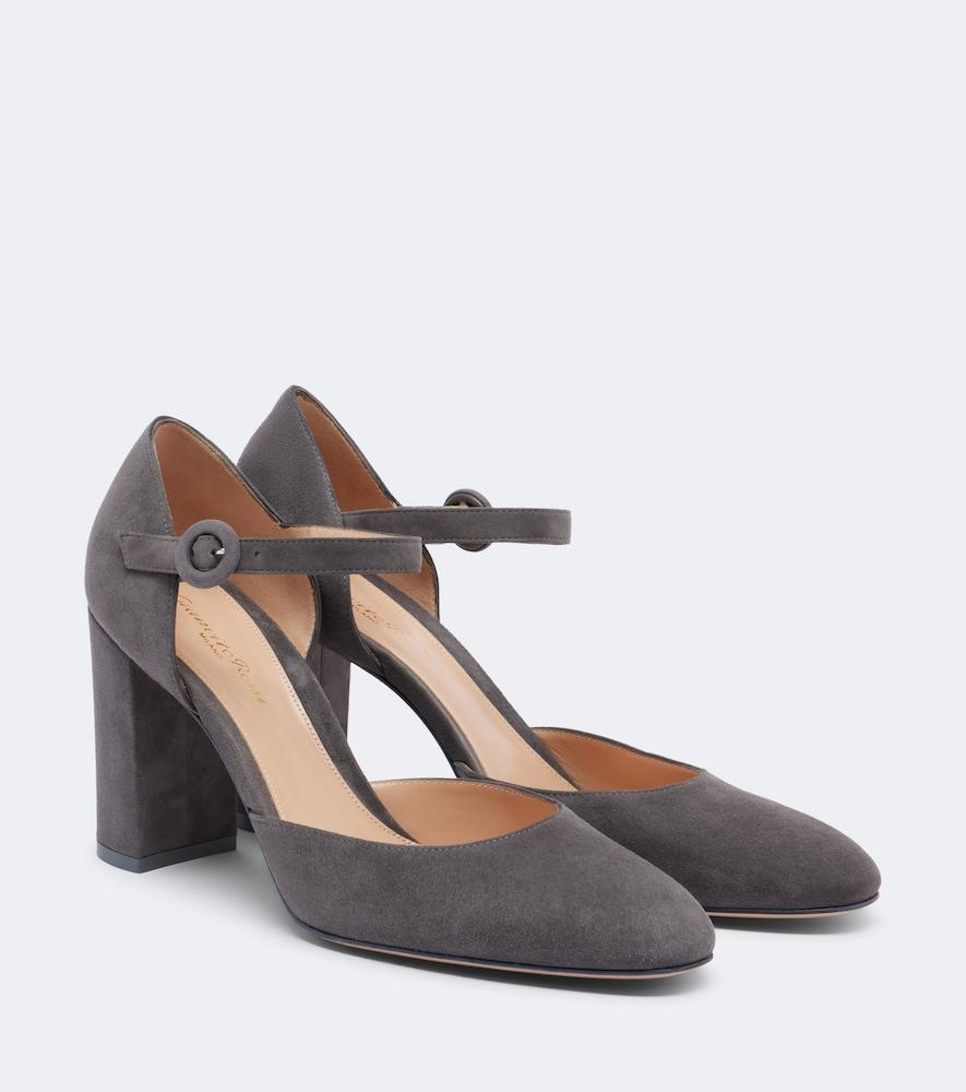 gianvito rossi suede pumps