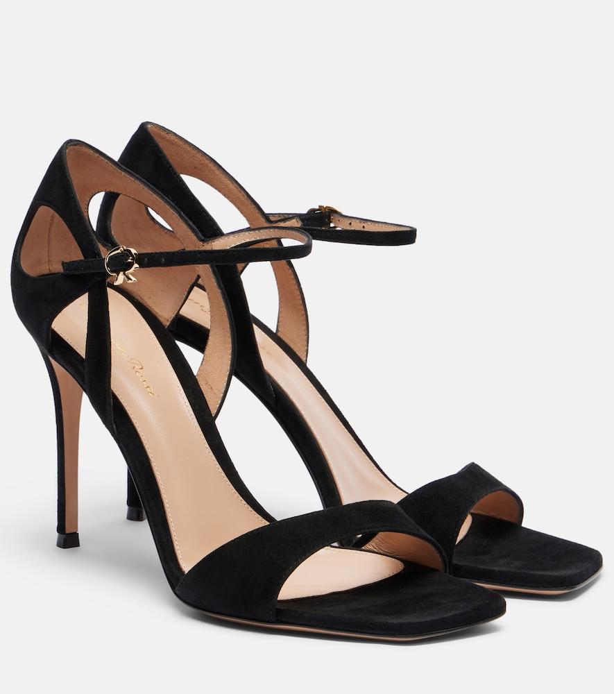 gianvito rossi suede sandals