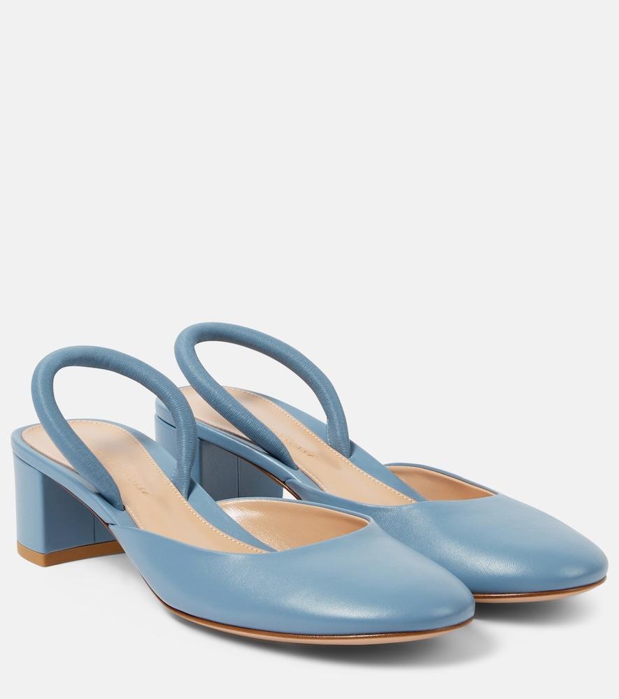 gianvito rossi tivoli leather mules