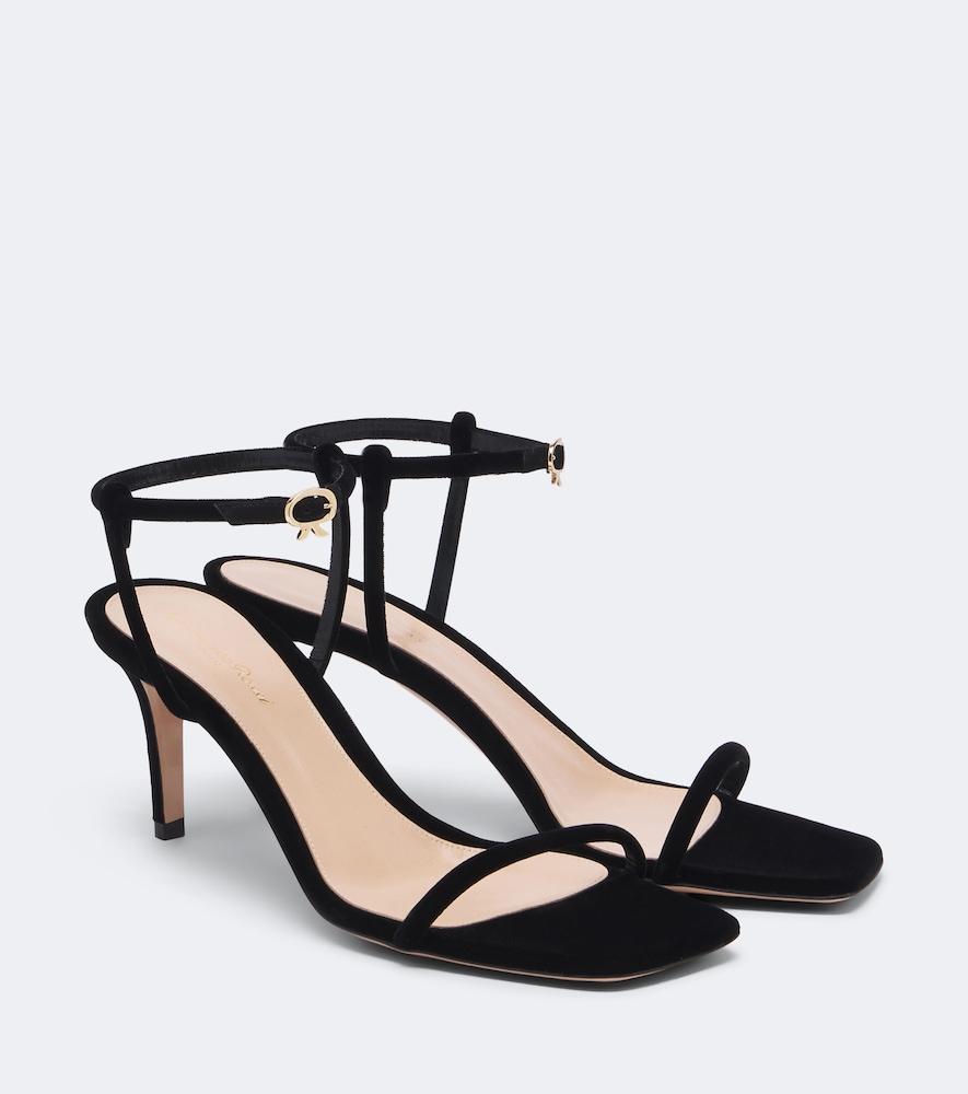 gianvito rossi velvet sandals