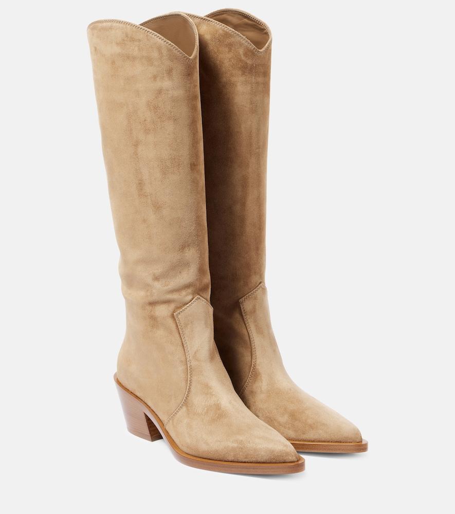 gianvito rossi waylon suede cowboy boots
