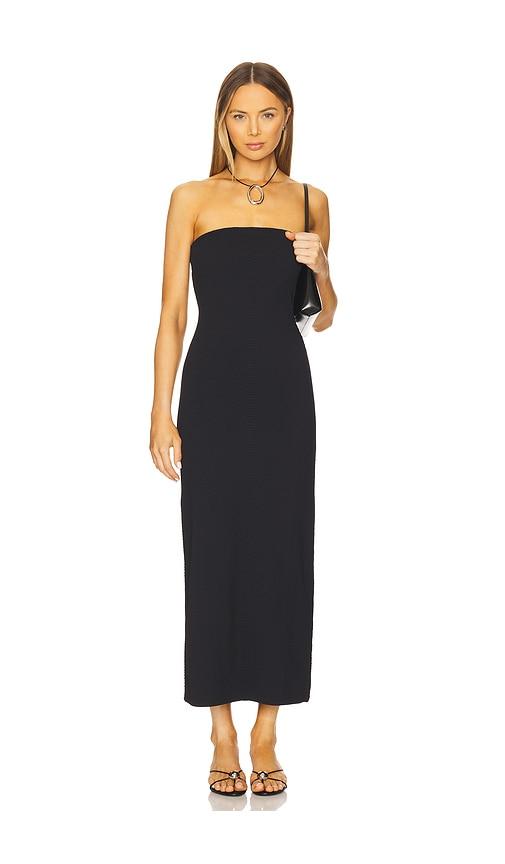 gigi c maya dress in black. - size l (also in s, xs, m)