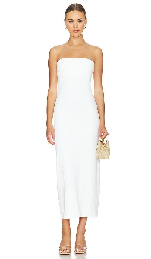 gigi c maya dress in white. - size m (also in s, xs)