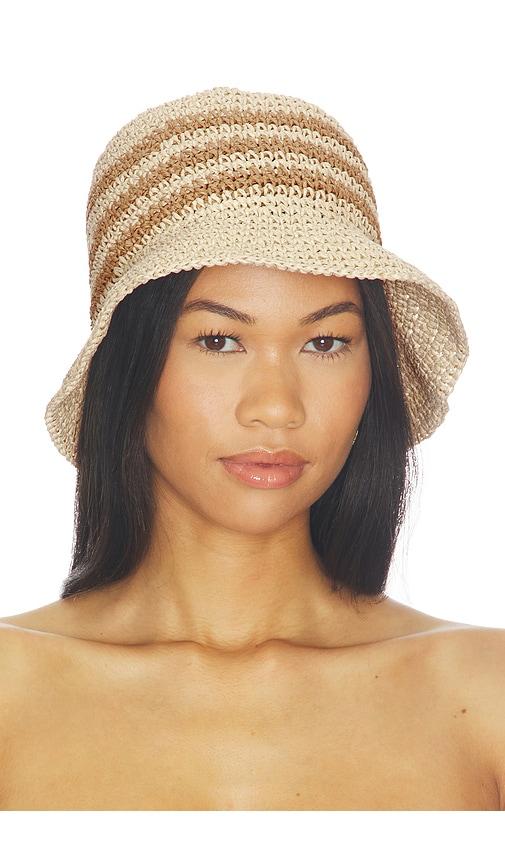 gigi pip sal bucket hat in beige. - size 55 (also in 57, 59)