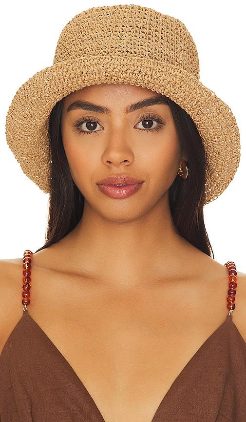 gigi pip sal hat in tan. - size 59 (also in 61)
