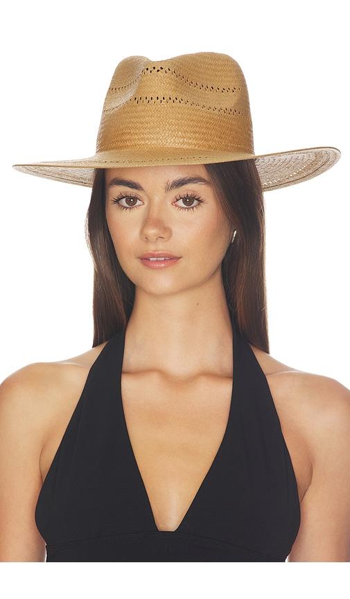 gigi pip sloan cowboy hat in tan. - size 55 (also in 57, 59, 61)