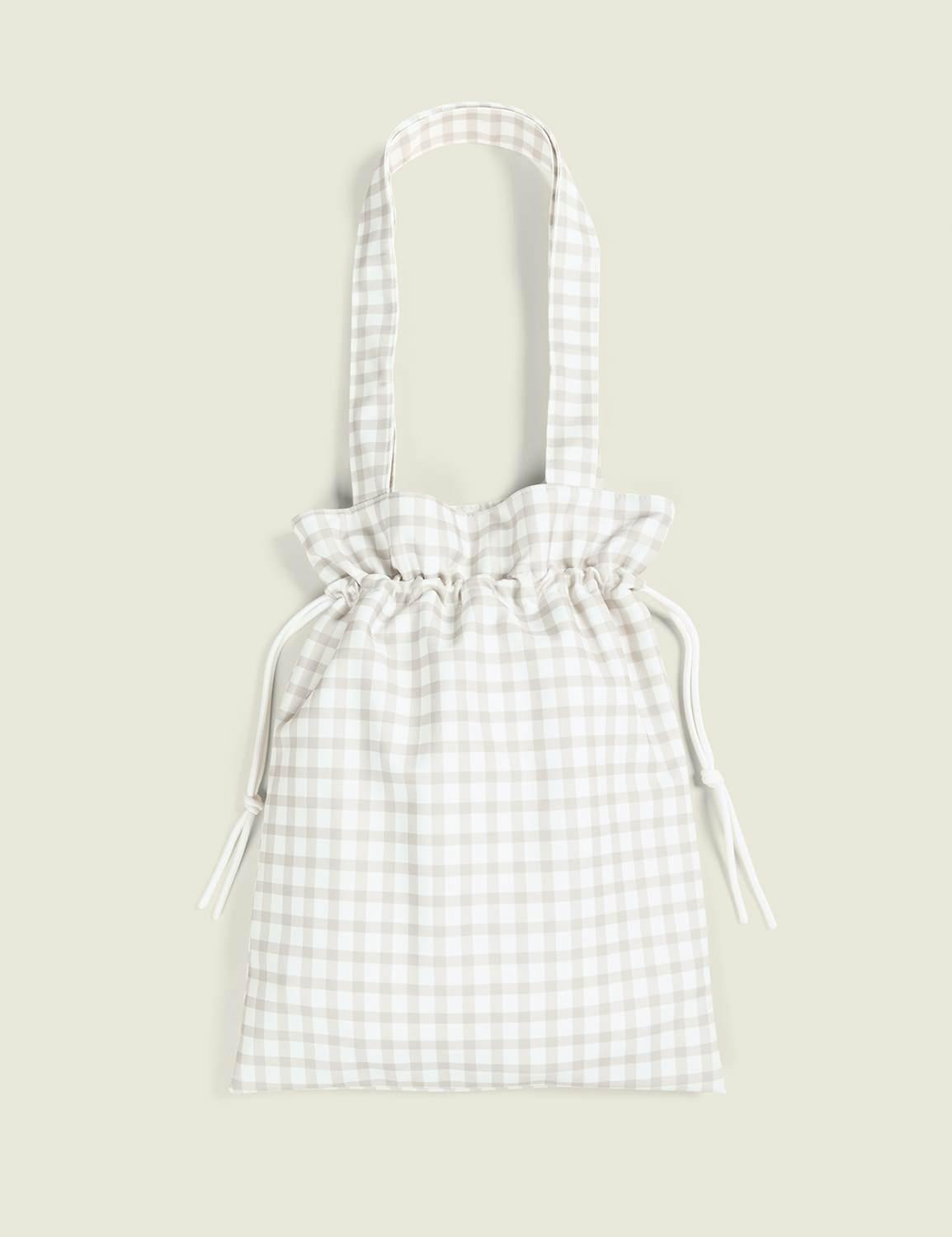gingham bag