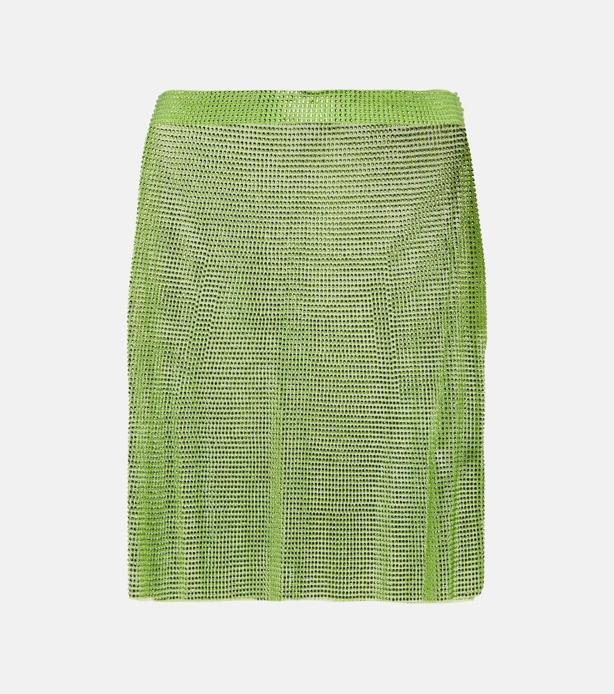 giuseppe di morabito crystal-embellished miniskirt