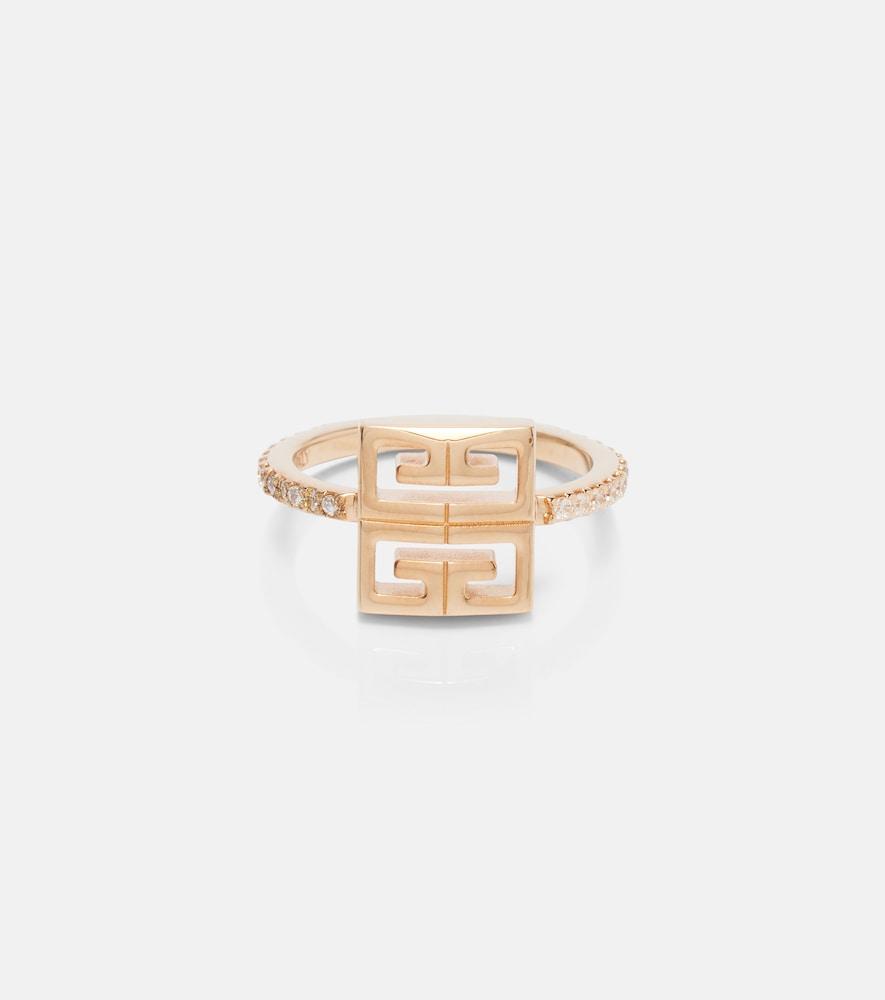 givenchy 4g swarovski-embellished ring